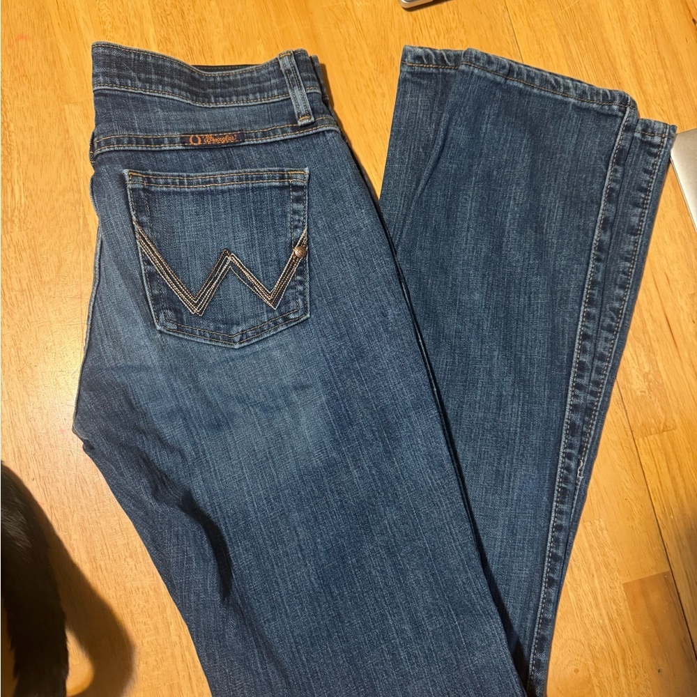 WRANGLER® ULTIMATE RIDING JEAN Q-BABY MID-RISE BOOTCUT - Picture 3 of 7